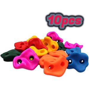 COOCHEER Children's playground, load capacity up to 200 kg, mounting material included, various colors, Color: mixed colors, Packaging unit: 10 pieces COOCHEER Children's playground, load capacity up to 200 kg, mounting material included, various colors, Color: mixed colors, Packaging unit: 10 pieces