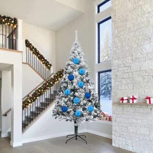 Christmas Bauble Set 4 pcs Blue XXL vidaXL Christmas Bauble Set 4 pcs Blue XXL vidaXL