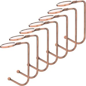 LINGHHANG Christmas Red Bronze Christmas Stocking Hooks - Safety Hooks - Clip for Party Decoration LINGHHANG Christmas Red Bronze Christmas Stocking Hooks - Safety Hooks - Clip for Party Decoration
