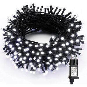 TINOR Christmas String Lights Indoor Outdoor, 20M 200 led Cold White Electric String Lights 8 Modes Waterproof led Light for Christmas Decoration Party TINOR Christmas String Lights Indoor Outdoor, 20M 200 led Cold White Electric String Lights 8 Modes Waterproof led Light for Christmas Decoration Party
