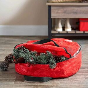 TONCHEAN Christmas Tree Accessory,Christmas Tree Bag Christmas Garland Storage Bag with Red Handle,Waterproof and Dustproof Holiday Storage Bag (Size : TONCHEAN Christmas Tree Accessory,Christmas Tree Bag Christmas Garland Storage Bag with Red Handle,Waterproof and Dustproof Holiday Storage Bag (Size :