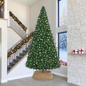 Christmas Tree Collar Brown 105 x 105 x 28 cm Seagrass vidaXL Christmas Tree Collar Brown 105 x 105 x 28 cm Seagrass vidaXL