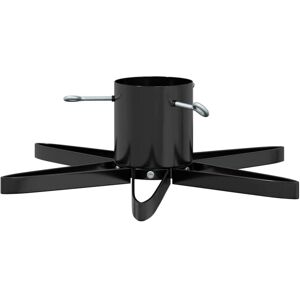 Christmas Tree Stand 1.73 Black 49 x 49 x 15.5 cm Steel vidaXL Christmas Tree Stand 1.73 Black 49 x 49 x 15.5 cm Steel vidaXL