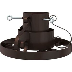 Christmas Tree Stand Antique copper 40 x 40 x 20.5 cm Steel vidaXL Christmas Tree Stand Antique copper 40 x 40 x 20.5 cm Steel vidaXL