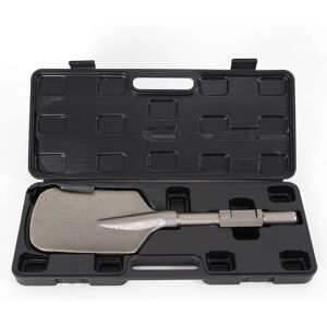 Cncest - Chrome Steel Clay Spade Scoop Chisel, Clay Spade for Breaker Jack Hammers Handle Border Spade for Electric Breaker, Grooves or Holes with Cncest - Chrome Steel Clay Spade Scoop Chisel, Clay Spade for Breaker Jack Hammers Handle Border Spade for Electric Breaker, Grooves or Holes with