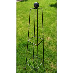 Classic 4Ft Obelisk Bare Metal/Ready to Rust - Steel - L33 x W33 x H121.9 cm Classic 4Ft Obelisk Bare Metal/Ready to Rust - Steel - L33 x W33 x H121.9 cm