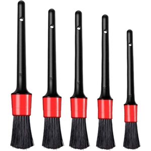 YMYNY Cleaning Brush, 5 Pcs Car Cleaning Brush Set, Cleaning Brush Set, Cleaning Brush for Car, Motorcycle, Rims, Dashboard, Interior, Exterior, Air Vents YMYNY Cleaning Brush, 5 Pcs Car Cleaning Brush Set, Cleaning Brush Set, Cleaning Brush for Car, Motorcycle, Rims, Dashboard, Interior, Exterior, Air Vents