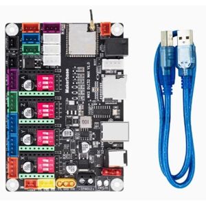 TLILY CNC Controller 4 MKS DLC32 MAX Expansion Card GRBL 32 Bit ESP32 Shield Breakout Board Engraving Machine Parts TLILY CNC Controller 4 MKS DLC32 MAX Expansion Card GRBL 32 Bit ESP32 Shield Breakout Board Engraving Machine Parts