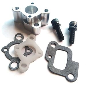 TLILY CNC Intake Manifold Set for 23-30.5Cc Gas Engine Zenoah Baja 5B 5T 5Sc 5Ive-T Rovan Motor TLILY CNC Intake Manifold Set for 23-30.5Cc Gas Engine Zenoah Baja 5B 5T 5Sc 5Ive-T Rovan Motor