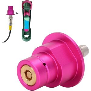 SJQKA CO2 Quick Adapter, Upgraded Beverage Machine Valve, Universal Quick Connect CO2 Cylinder Filling Accessories, PINK, Compatible with DUO Terra Art SJQKA CO2 Quick Adapter, Upgraded Beverage Machine Valve, Universal Quick Connect CO2 Cylinder Filling Accessories, PINK, Compatible with DUO Terra Art