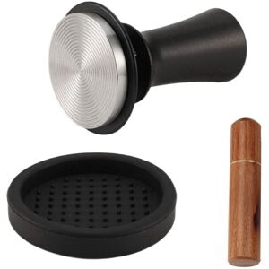 TLILY Coffee Espresso Tamper 51mm with wdt Tool Calibrated Spring Loaded, Silicone Mat, for Machine TLILY Coffee Espresso Tamper 51mm with wdt Tool Calibrated Spring Loaded, Silicone Mat, for Machine