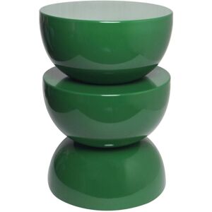 SWEEEK Coffee table, side table, bedside table, metal with glossy finish, Coumba, Dark Green, 32x32x46.5 cm SWEEEK Coffee table, side table, bedside table, metal with glossy finish, Coumba, Dark Green, 32x32x46.5 cm