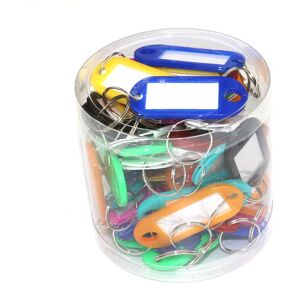 GOTRAYS Colorful Keychains,50Pack Plastic Key Tags Clear Keychains Luggage Tags for Hotel Office Name Label Travel Memory Luggage 10 Colors GOTRAYS Colorful Keychains,50Pack Plastic Key Tags Clear Keychains Luggage Tags for Hotel Office Name Label Travel Memory Luggage 10 Colors