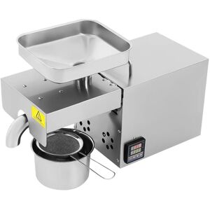 CNCEST Commercial Household Electric Oil Press Machine Stainless Steel Oil Extractor Automatic Hot Cold Press Machine Stainless for Nuts Peanuts 610W CNCEST Commercial Household Electric Oil Press Machine Stainless Steel Oil Extractor Automatic Hot Cold Press Machine Stainless for Nuts Peanuts 610W