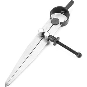 Csparkv - Compass dry point compass dry point 100mm Flat Leg Spring Loaded Scriber Gauge, Adjustable Locking Carbon Steel Scriber for Drawing Arcs, Csparkv - Compass dry point compass dry point 100mm Flat Leg Spring Loaded Scriber Gauge, Adjustable Locking Carbon Steel Scriber for Drawing Arcs,