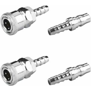 Gotrays - Compressor Connector 4 Pieces Pneumatic Nozzle Nozzle for Compressor Hose Gas Hose Nozzle Quick Connector Adapter Quick Connector Gotrays - Compressor Connector 4 Pieces Pneumatic Nozzle Nozzle for Compressor Hose Gas Hose Nozzle Quick Connector Adapter Quick Connector