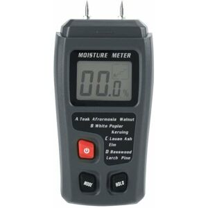 Trimec - Compteur d'humidité du bois lcd numérique Testeur d'humidité Détecteur de fuite d'eau humide en bois pour matériau de construction en bois Trimec - Compteur d'humidité du bois lcd numérique Testeur d'humidité Détecteur de fuite d'eau humide en bois pour matériau de construction en bois