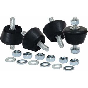 GOTRAYS Conical Silent Block for Air Conditioner M8 Lot of 4 Silent Block M8 Anti Vibration Foot for Reversible Air Conditioner Wall Mount with Nuts and GOTRAYS Conical Silent Block for Air Conditioner M8 Lot of 4 Silent Block M8 Anti Vibration Foot for Reversible Air Conditioner Wall Mount with Nuts and