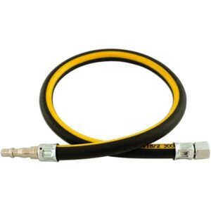 Airline Whip Hose 1/4'' with Fittings 0.6m 33041 - Connect Airline Whip Hose 1/4'' with Fittings 0.6m 33041 - Connect