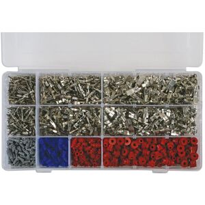 Connect - Assorted Non-Insulated Terminals/Seals - for vw Group 1200pc 37399 Connect - Assorted Non-Insulated Terminals/Seals - for vw Group 1200pc 37399