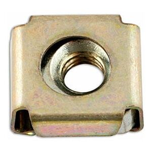 Connect Cage Nut 10.0mm x 1.6mm Panel 100pc 32716 Connect Cage Nut 10.0mm x 1.6mm Panel 100pc 32716
