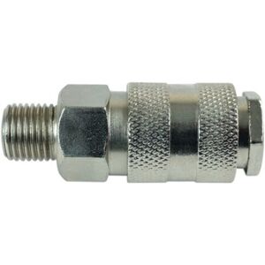 Euro Universal Male Coupling 1/4'' bsp 1pc 30978 - Connect Euro Universal Male Coupling 1/4'' bsp 1pc 30978 - Connect