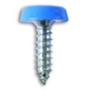 Connect Blue Number Plate Screw - Pack 100 - Number Plate Type Connect Blue Number Plate Screw - Pack 100 - Number Plate Type