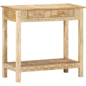 Bonnevie - Console Table,Entryway table,Console Cabinet 80x35x74 cm Solid Mango Wood CFW83843 Bonnevie - Console Table,Entryway table,Console Cabinet 80x35x74 cm Solid Mango Wood CFW83843
