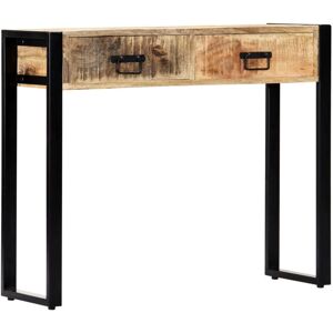 Bonnevie - Console Table,Entryway table,Console Cabinet 90x30x75 cm Solid Mango Wood VSVS428637 Bonnevie - Console Table,Entryway table,Console Cabinet 90x30x75 cm Solid Mango Wood VSVS428637