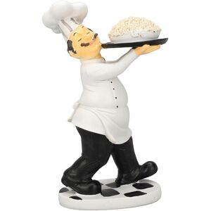 Groofoo - Cooking Crafts Statue Ornament Resin 3D Cartoon Dining Table Chef Ornament for Kkitchen Office Groofoo - Cooking Crafts Statue Ornament Resin 3D Cartoon Dining Table Chef Ornament for Kkitchen Office