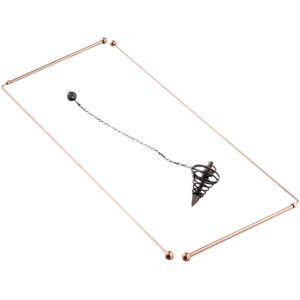 Tlily - Copper Dowsing Rods - 99.9% Pure 2PCS Divining Energy Water Witching Detector with Pendulum Pendant Tlily - Copper Dowsing Rods - 99.9% Pure 2PCS Divining Energy Water Witching Detector with Pendulum Pendant