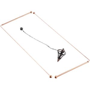 Tlily - Copper Dowsing Rods - 99.9% Pure 2PCS Divining Energy Water Witching Detector with Pendulum Pendant Tlily - Copper Dowsing Rods - 99.9% Pure 2PCS Divining Energy Water Witching Detector with Pendulum Pendant