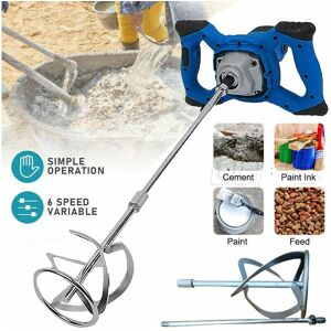 Briefness - Electric Mixing Paddle Paint Plaster Cement Concrete Mortar Mixing Heavy Duty Briefness - Electric Mixing Paddle Paint Plaster Cement Concrete Mortar Mixing Heavy Duty