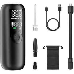 WOIYIC Cordless Car Tire Inflator, 150 PSI Bicycle Pump, Portable Air Compressor for Car, Bicycle, Automatic Shut-Off with Presta and Schrader Valve WOIYIC Cordless Car Tire Inflator, 150 PSI Bicycle Pump, Portable Air Compressor for Car, Bicycle, Automatic Shut-Off with Presta and Schrader Valve