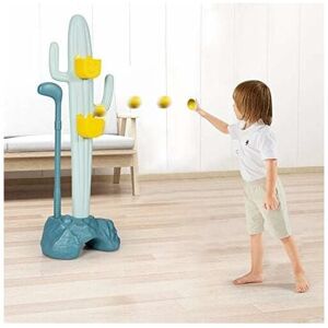 Costway - 3 in 1 Sport Center Toy with Golf Costway - 3 in 1 Sport Center Toy with Golf