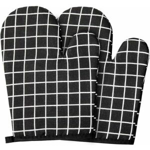 GTA - Cotton Oven Gloves Lining, 1 Pair of Anti Heat Oven Gloves for Barbecue Cooking Grill Cooking, Black GTA - Cotton Oven Gloves Lining, 1 Pair of Anti Heat Oven Gloves for Barbecue Cooking Grill Cooking, Black
