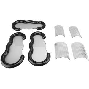 GROOFOO Countertop Cup Rack 3 Tier Transparent Space Saving Mug Holder Organizer for Kitchen Spice Food Bathroom Cosmetic Black GROOFOO Countertop Cup Rack 3 Tier Transparent Space Saving Mug Holder Organizer for Kitchen Spice Food Bathroom Cosmetic Black