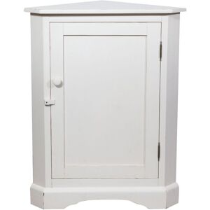 BISCOTTINI Country-style solid lime wood antiqued white finish W50xDP50xH92 cm sized corner cupboard. Made in Italy BISCOTTINI Country-style solid lime wood antiqued white finish W50xDP50xH92 cm sized corner cupboard. Made in Italy