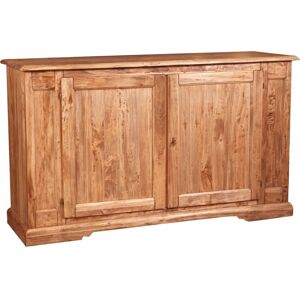 Biscottini - Country -style solid lime wood natural finish W180xDP58xH105 cm sized sideboard. Made in Italy Biscottini - Country -style solid lime wood natural finish W180xDP58xH105 cm sized sideboard. Made in Italy