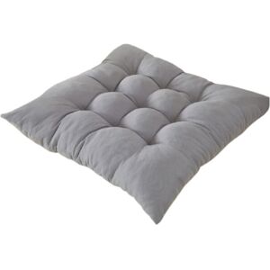 CYSLMUK Coussin de siège de chaise de salle à manger pour chaises de salle à manger intérieures/extérieures, chaises de cuisine, gris CYSLMUK Coussin de siège de chaise de salle à manger pour chaises de salle à manger intérieures/extérieures, chaises de cuisine, gris