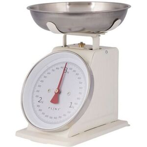 Weighing Scales - Metal/Stainless Steel/Acrylic - L21 x W14 x H25.5 cm - Cream Weighing Scales - Metal/Stainless Steel/Acrylic - L21 x W14 x H25.5 cm - Cream
