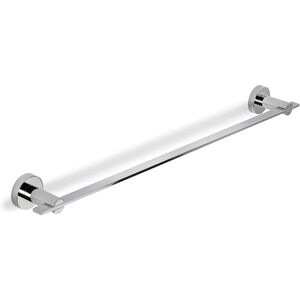 Croydex - Flexi-Fix Towel Rail, Chrome, 70cm Length - Metra Croydex - Flexi-Fix Towel Rail, Chrome, 70cm Length - Metra
