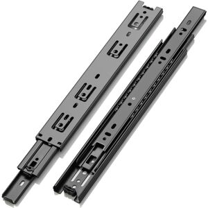 Csparkv - 1 Pair (2pcs) Drawer Slide, Load Capacity up to 45KG, with Ball Bearing 200 250 300 350 400 450 500 550 600 mm Extension(14inch) Csparkv - 1 Pair (2pcs) Drawer Slide, Load Capacity up to 45KG, with Ball Bearing 200 250 300 350 400 450 500 550 600 mm Extension(14inch)