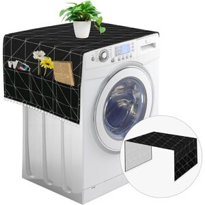 Csparkv - 1 pcs Refrigerator Dust Cover 130 x 55 cm, Fridge Dust Cover with Storage Bag, Dust Cover, Washing Machine Cover Csparkv - 1 pcs Refrigerator Dust Cover 130 x 55 cm, Fridge Dust Cover with Storage Bag, Dust Cover, Washing Machine Cover