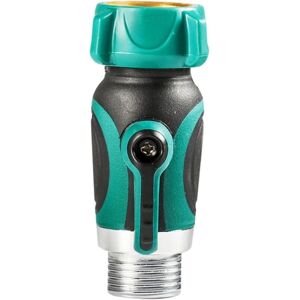 Csparkv - 1 Piece High Performance Zinc Alloy Shut Off Valve Garden Hose Shut Off Valve Faucet/Hose Fitting 3/4 Inch Green Csparkv - 1 Piece High Performance Zinc Alloy Shut Off Valve Garden Hose Shut Off Valve Faucet/Hose Fitting 3/4 Inch Green