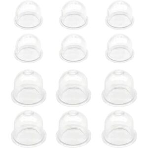 CSPARKV 12Pcs White Primer Bulb Pump 19mm 22mm Carburetor Oil Cup Ignition Capsule Fuel Pump for Trimmer, Brush Cutter, Gas Saw, Chainsaw CSPARKV 12Pcs White Primer Bulb Pump 19mm 22mm Carburetor Oil Cup Ignition Capsule Fuel Pump for Trimmer, Brush Cutter, Gas Saw, Chainsaw