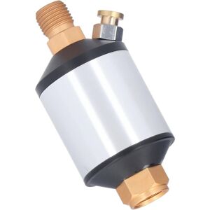 CSPARKV 18×4×4.5cm)Air Compressor Water Separator, 1/4in npt Inlet Outlet Mini Inline Air Filter Water Separator for Air Compressor Filter Oil Water CSPARKV 18×4×4.5cm)Air Compressor Water Separator, 1/4in npt Inlet Outlet Mini Inline Air Filter Water Separator for Air Compressor Filter Oil Water