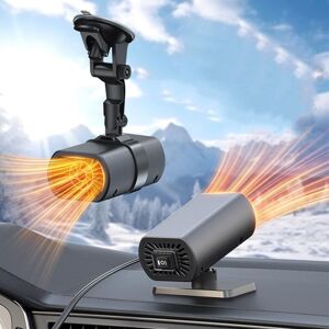 Csparkv - 2 in 1 Car Heater 12V 200w Portable Fan 360° Hot and Cold Air Adjustable Defrost Anti-fog Winter Heating (12V) Csparkv - 2 in 1 Car Heater 12V 200w Portable Fan 360° Hot and Cold Air Adjustable Defrost Anti-fog Winter Heating (12V)