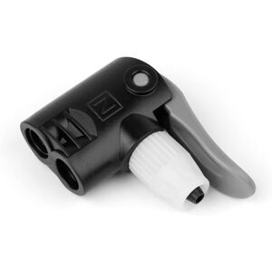 CSPARKV 2 Pack Bike Pump Adapter, Replacement Pump Head, Two Adapter Ports, (sv/pv) Schrader Valve and Presta Valve, Pump Valve Connector for Bike and CSPARKV 2 Pack Bike Pump Adapter, Replacement Pump Head, Two Adapter Ports, (sv/pv) Schrader Valve and Presta Valve, Pump Valve Connector for Bike and