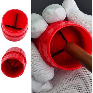 CSPARKV 2 Pack Copper Deburrer, Universal Multi-Layer Deburrer with Hardened Steel Blades Durable Blade for Copper Aluminum Brass pvc Pipes Outer 5mm-38mm CSPARKV 2 Pack Copper Deburrer, Universal Multi-Layer Deburrer with Hardened Steel Blades Durable Blade for Copper Aluminum Brass pvc Pipes Outer 5mm-38mm